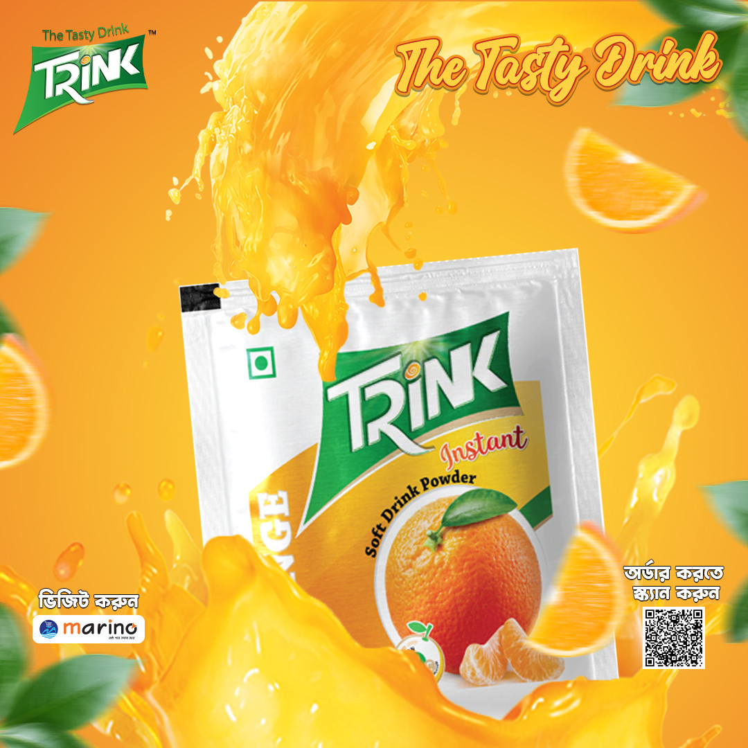Trink Soft Drink Powder – Orange (1 Box)