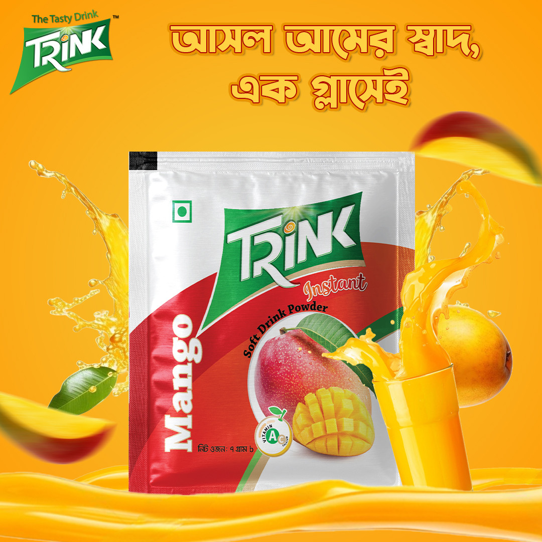 Trink Soft Drink Powder –  Mango (1 Box)